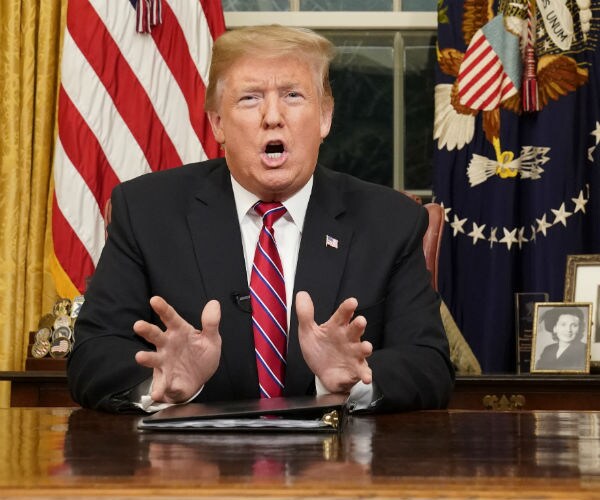 president donald trump in the oval office