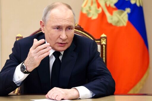 Kremlin Accuses Ukrainian Saboteurs of Attack inside Russia