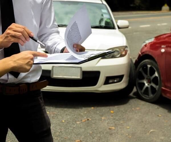 in-person insurance dispute and claim