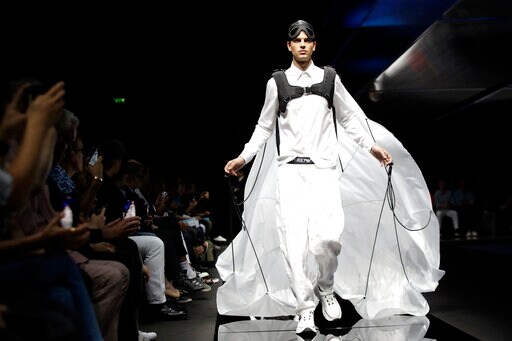 Armani Unveils Italian Olympic Team Uniforms During MFW