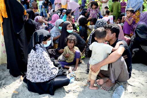 Over 300 Rohingya Muslims Fleeing Myanmar Arrive in Indonesia's Aceh Region after Weeks at Sea
