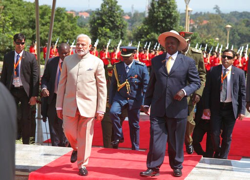 In Uganda, Modi Says Africa Is a Top Priority for India