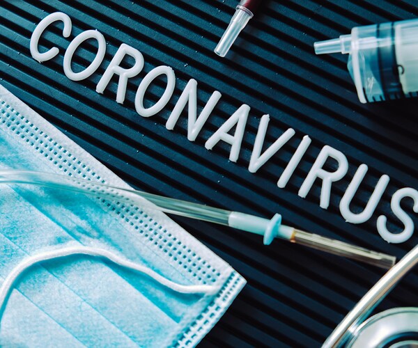 a coronavirus graphic