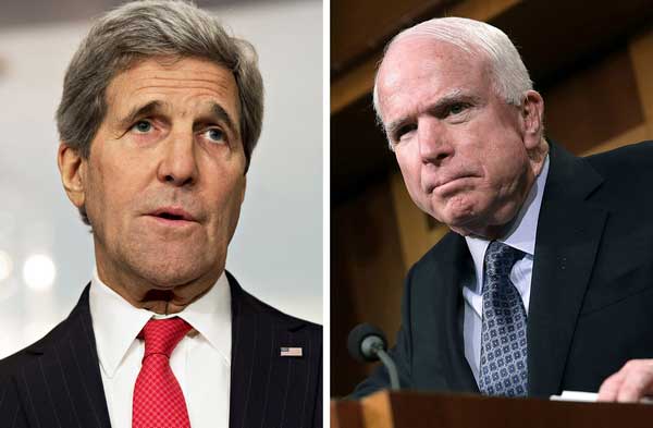 Relationship Between Kerry and McCain Frayed