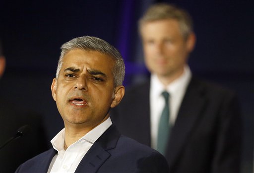 London's New Muslim Mayor Pledges to be Mayor for All