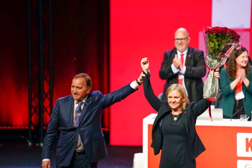 Finance Chief Andersson Tapped to be Sweden's 1st Female PM