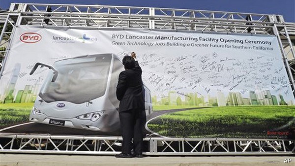 Chinese Automaker to Open Calif. Plants 