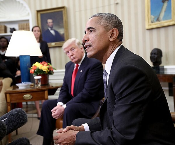 Obama Taking it Too Easy on Trump