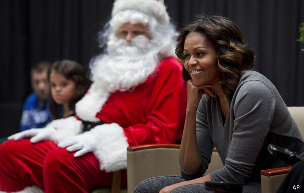 First Lady Reveals Favorite Christmas Gift: 'Everything Barbie'