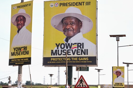 Uganda's President Says Strong Election Victory over His Youthful Challenger a Taste of His Strength