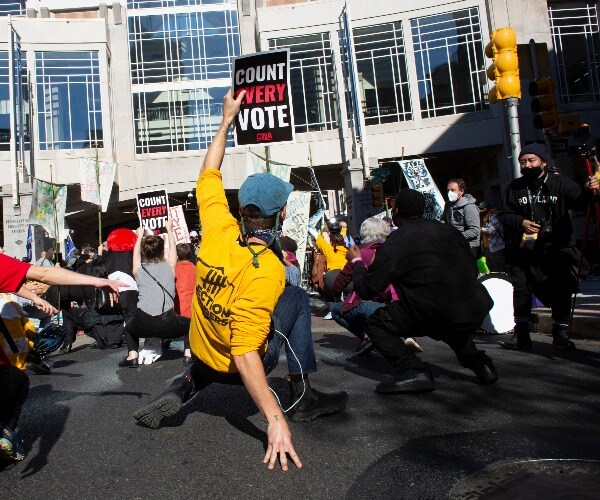 Armed Men Arrested Near Philadelphia Vote Counting Location
