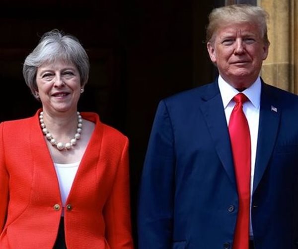 Explosive Trump Interview Adds to Chaos on 1st British Visit