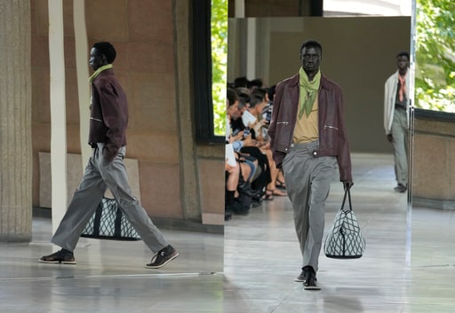 At Hermès, Woven Leather and Quiet Confidence Set the Tone for Paris Menswear