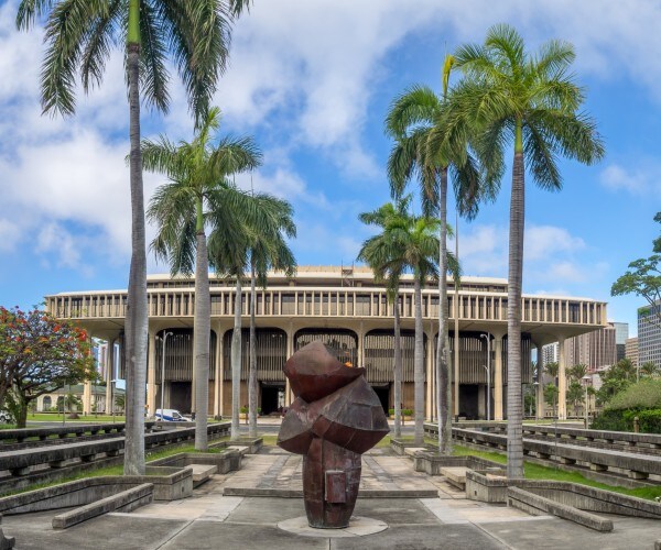 state legislature building of the state of hawaii
