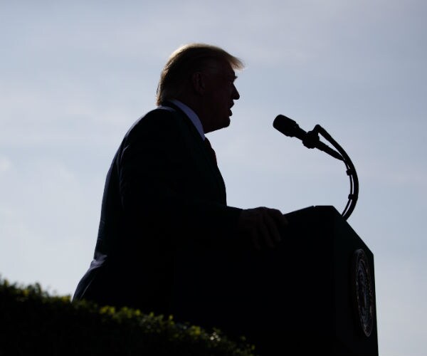 donald trump is shown