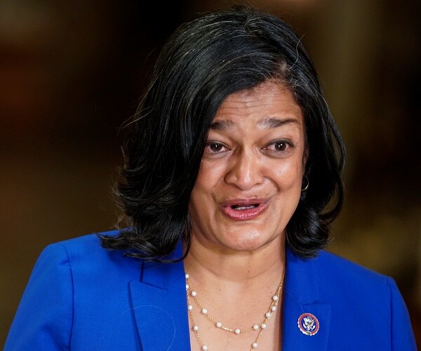 pramila jayapal speaks to press