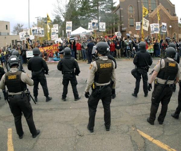 Officials Shoot at Drone During Weekend of Pipeline Protests
