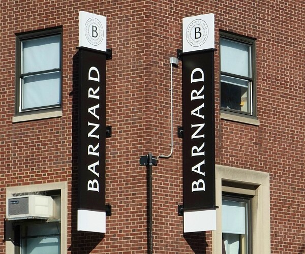 The library at a private women's liberal arts college affiliated with Columbia University reportedly...