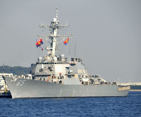 US Navy: US Destroyer Slightly Damaged in Collision With Tug Off Japan