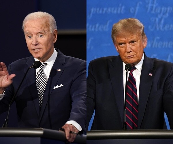 joe biden and donald trump are side by side