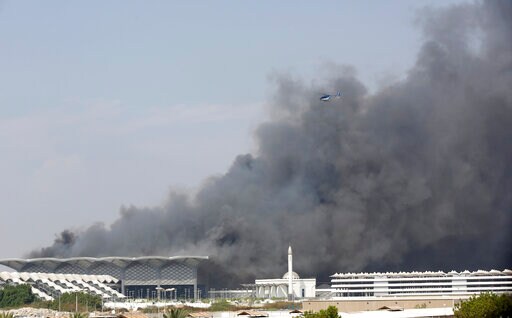Fire Breaks out at Train Station in Saudi City of Jiddah