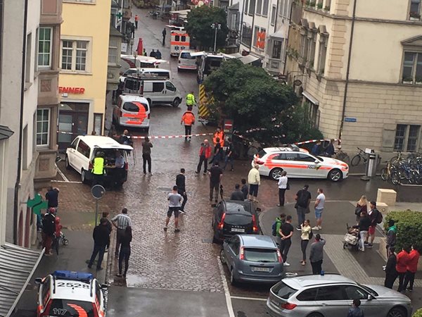 Switzerland Chainsaw Attacker on Loose After Injuring 5