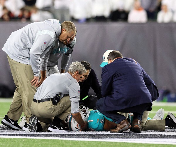 Dolphins' QB Tagovailoa in Concussion Protocol