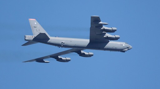 US Military Says Chinese Fighter Jet Came within 10 Feet of B-52 Bomber over South China Sea