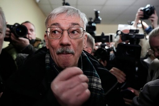 A Russian Court Sentences the Co-chair of a Nobel-winning Rights Group to 30 Months in Prison