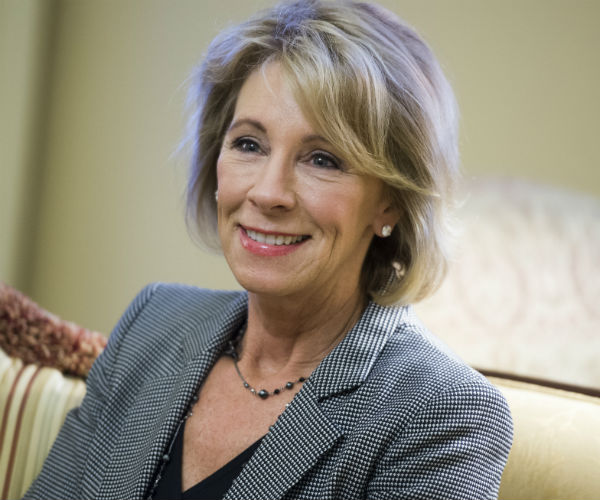 CNN: Betsy DeVos 'Originally Opposed' Change to School Bathroom Policy on Transgenders