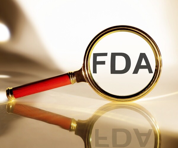 magnifying glass magnifying FDA