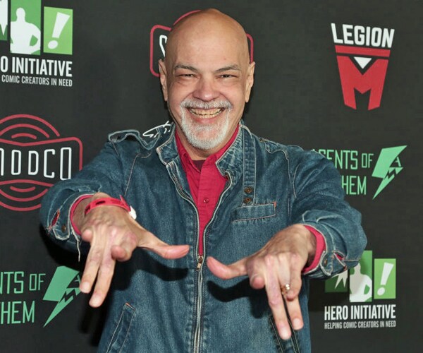 george perez arrives for an event in hollywood california in 2019
