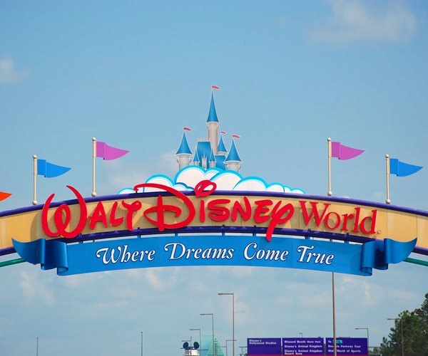 Disney World sign