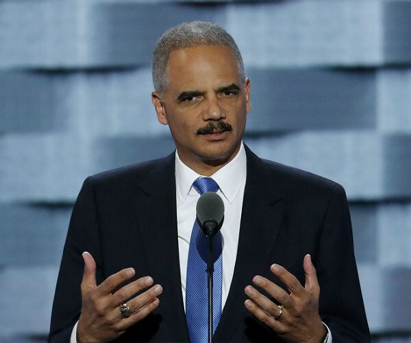 Holder: Trump's Comments on DOJ 'Wrong' and 'Dangerous'