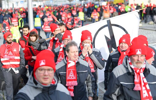 Workers to Strike at 250 Companies in Germany Next Week
