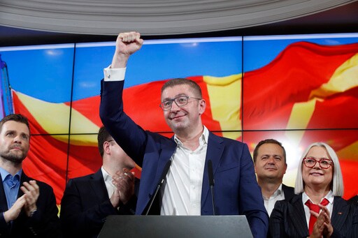 Winner of North Macedonia's Parliamentary Election to Seek Governing Coalition Partner