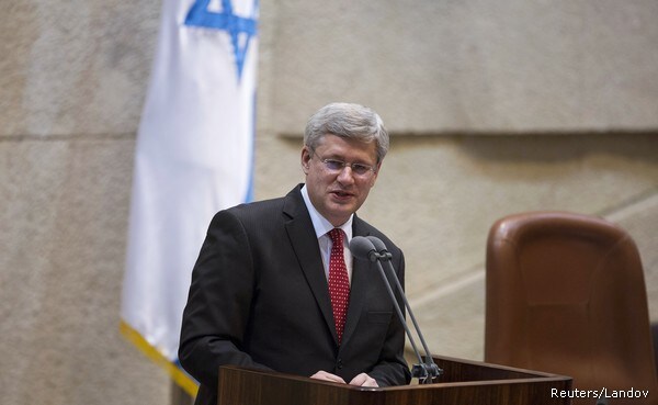 Canadian PM Draws Applause and Anger at Israeli Parliament