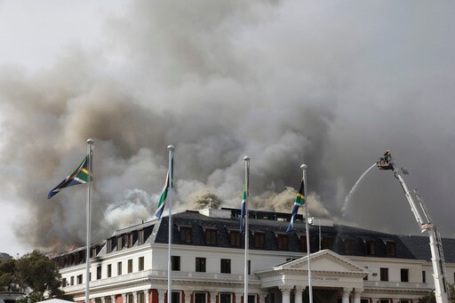 Man Charged with Terrorism over a Fire at South African Parliament Is Declared Unfit to Stand Trial