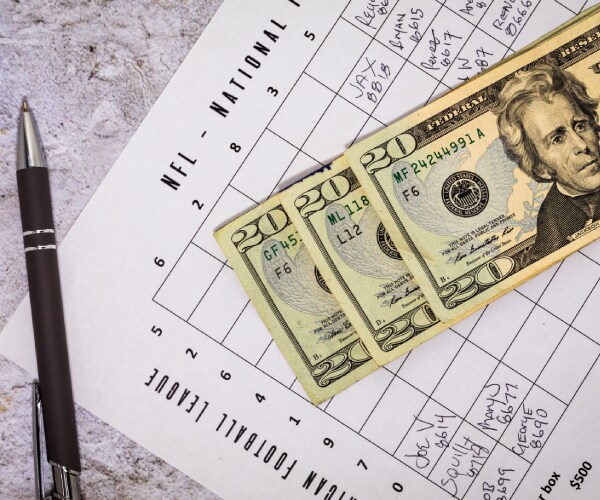 a football office pool grid for sports betting