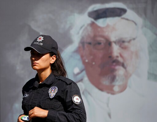 Khashoggi Remembered outside Saudi Consulate Where he Died