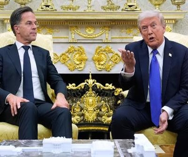 Trump Met With NATO Leader Rutte After Musing About Exiting Alliance