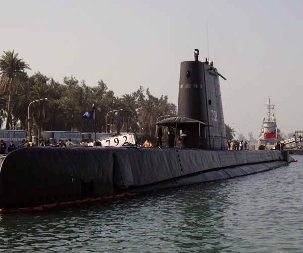 submarines in the water
