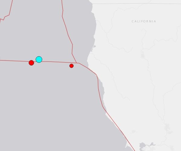 California Earthquake Rolls off Coast Near Ferndale Thursday