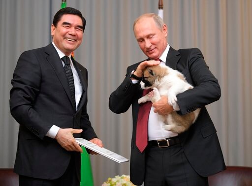 Russia's Dog-loving Leader Gets Another Puppy as Gift