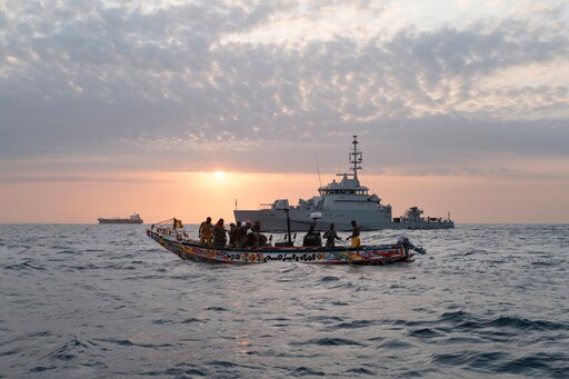 On board with Senegal's Navy as it Searches for Migrants on a Popular but Deadly Route toward Europe