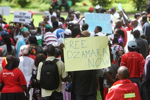 Zimbabwean Demonstrators Protest Activist's Disappearance