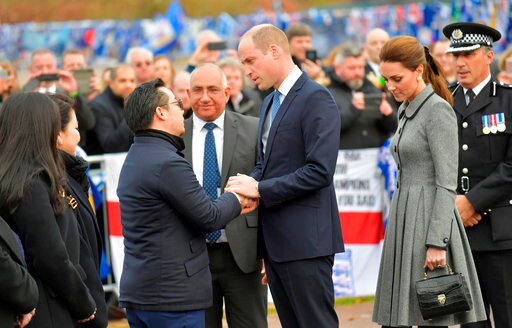 William, Kate Pay Tribute to UK Soccer Team Owner