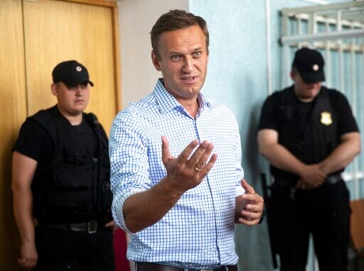 Russia's Opposition Leader Navalny Gets 10-day Sentence