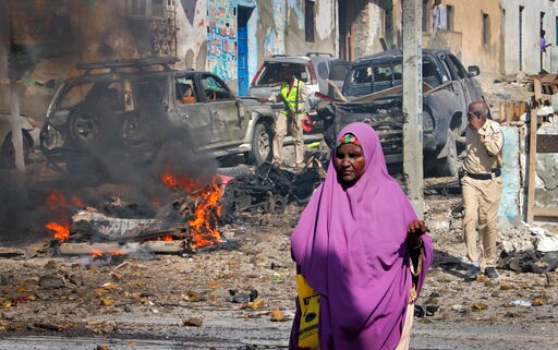 3 Dead in Suicide Blast at Police Station in Somalia Capital