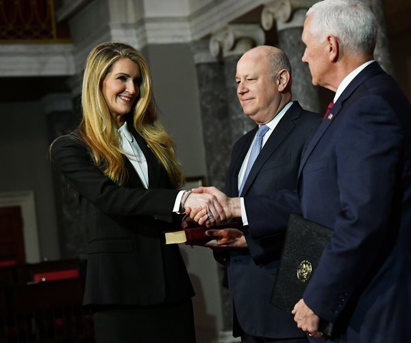 Georgia's New GOP Sen. Loeffler Sworn Into Office 